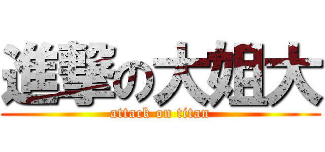 進撃の大姐大 (attack on titan)