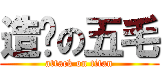 造谣の五毛 (attack on titan)