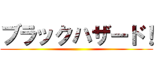 ブラックハザード！ ()