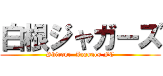 白根ジャガーズ (Shirone  Jaguars FC)