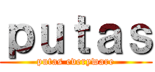 ｐｕｔａｓ (putas everyware)