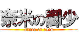 奈米の御少 (attack on titan)