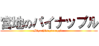 宮地のパイナップル (Miyachi\'s pineapple )
