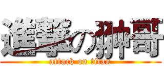 進撃の翀哥 (attack on titan)