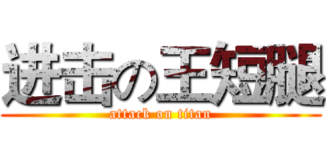进击の王短腿 (attack on titan)