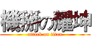 機掰の耀坤 (attack on titan)