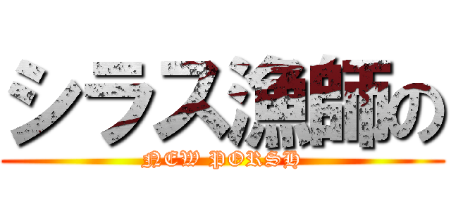 シラス漁師の (NEW PORSH)