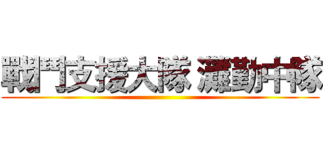 戰鬥支援大隊 灘勤中隊 ()