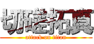 切磋拓真 (attack on titan)