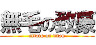 無毛の致豪 (attack on titan)