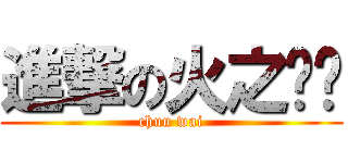 進撃の火之纳兹 (chun wai)