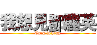 我想見鄧麗英 (Tang laiying)