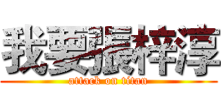 我要張梓淳 (attack on titan)