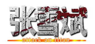 张雪斌 (attack on titan)