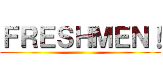 ＦＲＥＳＨＭＥＮ！ ()