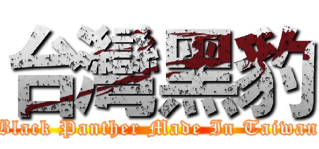 台灣黑豹 (Black Panther Made In Taiwan)