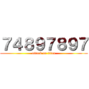 ７４８９７８９７ (attack on titan)