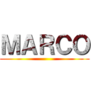 ＭＡＲＣＯ ()