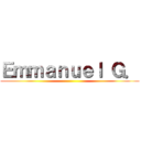 Ｅｍｍａｎｕｅｌ Ｇ． ()