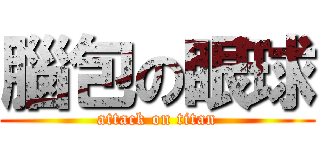 腦包の眼球 (attack on titan)