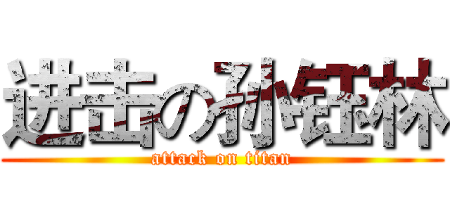 进击の孙钰林 (attack on titan)