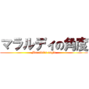 マラルディの角度 (Maraldi's angle)