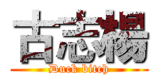古志楊 (Duck bitch)