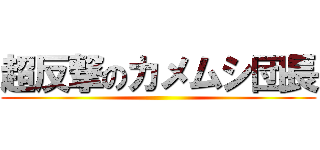 超反撃のカメムシ団長 ()