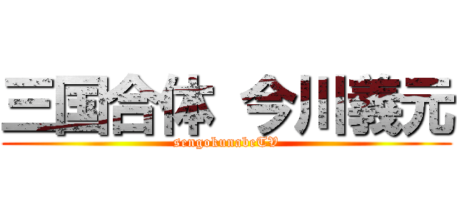 三国合体 今川義元 (sengokunabeTV)