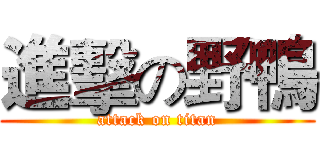 進擊の野鴨 (attack on titan)