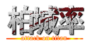 柏城率 (attack on titan)