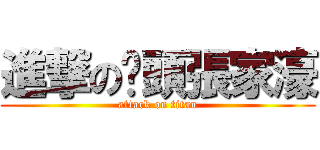進撃の柒頭張家濠 (attack on titan)
