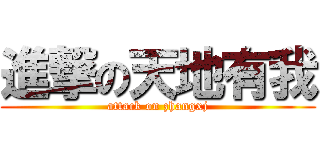 進撃の天地有我 (attack on zhangxj)