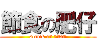 節食の肥仔 (attack on titan)
