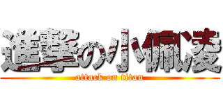 進撃の小佩凌 (attack on titan)