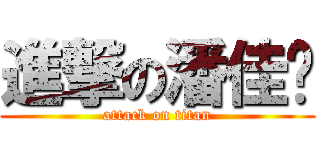 進撃の潘佳玟 (attack on titan)