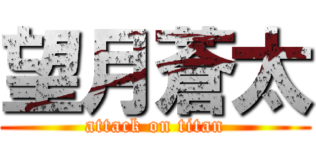望月蒼太 (attack on titan)