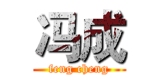 冯成 (feng cheng)