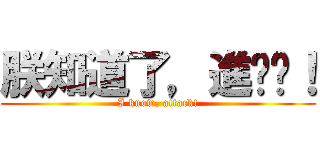 朕知道了，進擊吧！ (I know, attack!)