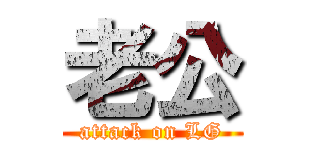 老公 (attack on LG)