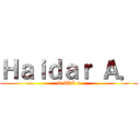 Ｈａｉｄａｒ Ａ． (X AKL 4)