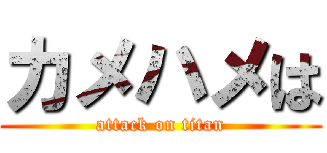 カメハメは (attack on titan)