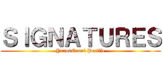 ＳＩＧＮＡＴＵＲＥＳ (Yuno0Gasai Profile)