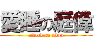 愛睡の庭偉 (attack on titan)