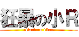 狂暴の小Ｒ (attack on titan)