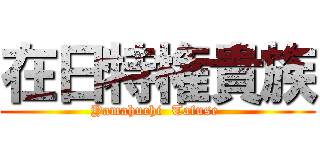 在日特権貴族 (Yamahuchi  Tafuse )