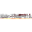 进击の不知道叫什么 (hahaha sb)