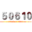 ５０６１０ (attack on titan)