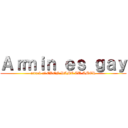 Ａｒｍｉｎ ｅｓ ｇａｙ (attack of EREN DAME TU AMOR)