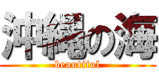 沖縄の海 (beautiful)